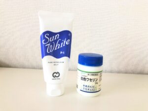顔のシンプルスキンケア。ワセリンで、ととのえる