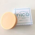 顔を体を洗うのに、nico石鹸(にこせっけん)を使用しています。