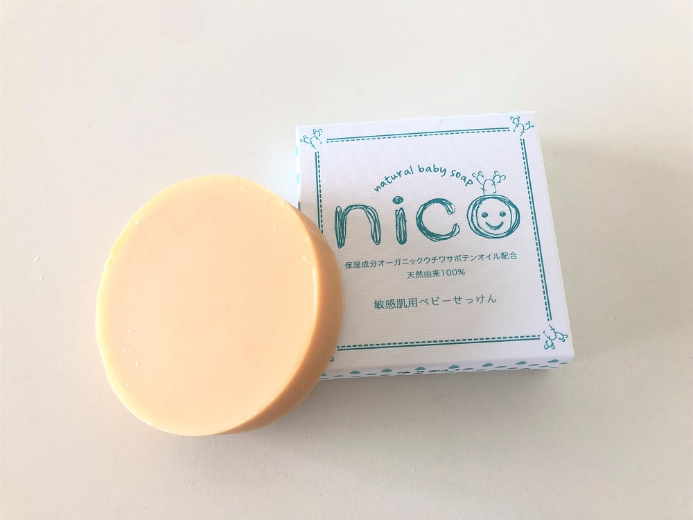 高額売筋】 nico石鹸 50gにこせっけん 敏感肌用ベビーせっけん